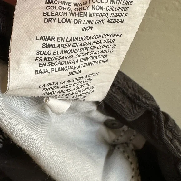 Wrangler Black Straight Fit Chino Style 5 pocket Jeans Sz 40x30 - Picture 11 of 11